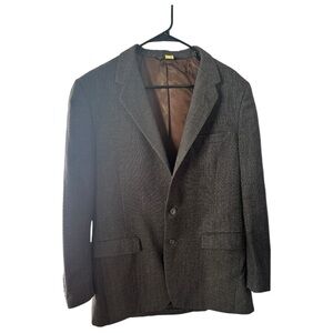 Christian Dior Men’s Brown Vintage Tweed Suit Jacket Size 46